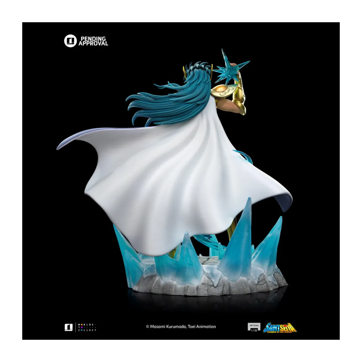 Iron Studios - Saint Seiya - Aquarius Camus Deluxe Art Scale 1/10 - Les Chevaliers du Zodiaque
