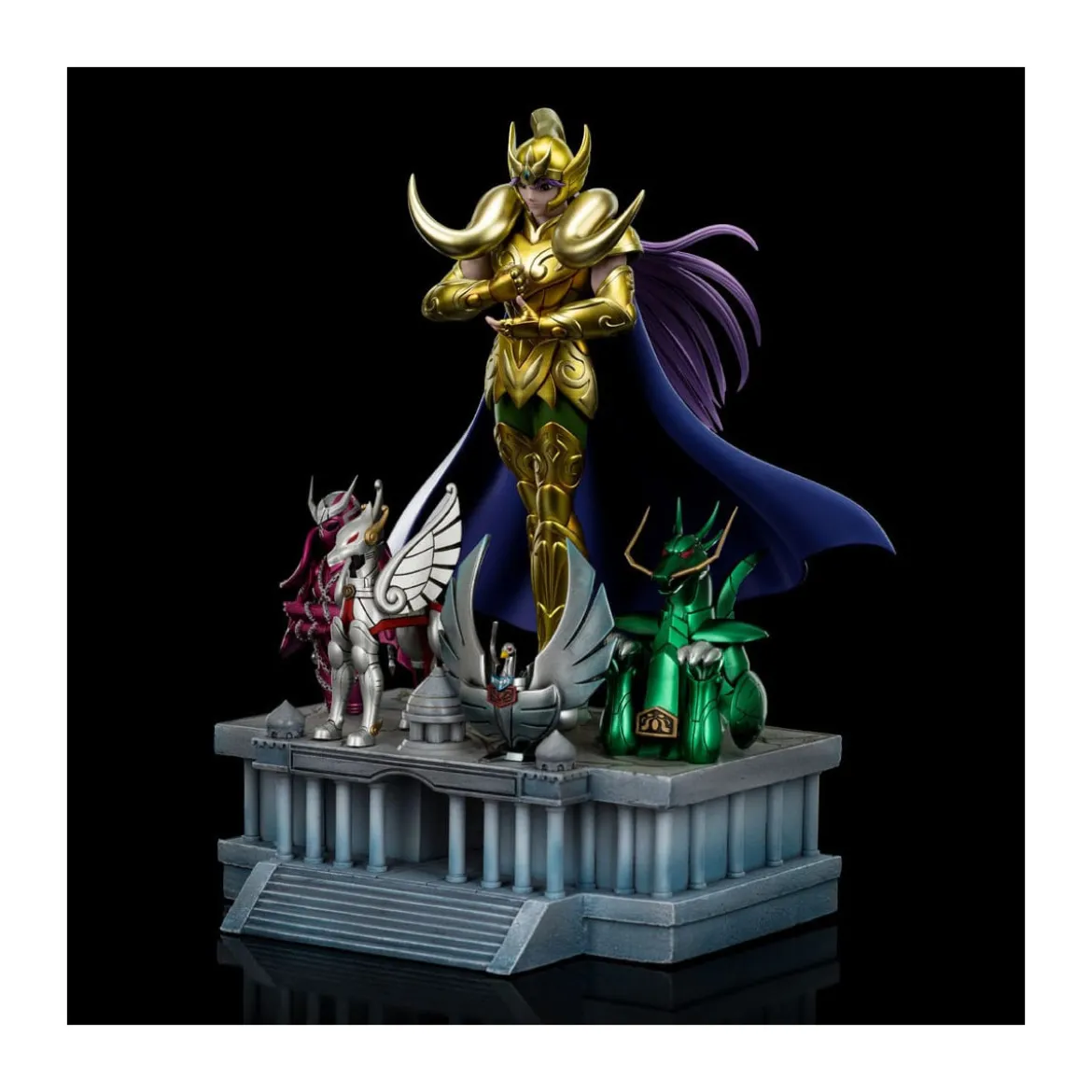 Iron Studios - Saint Seiya - Aries Mu Deluxe Art Scale 1/10 - Les Chevaliers du Zodiaque