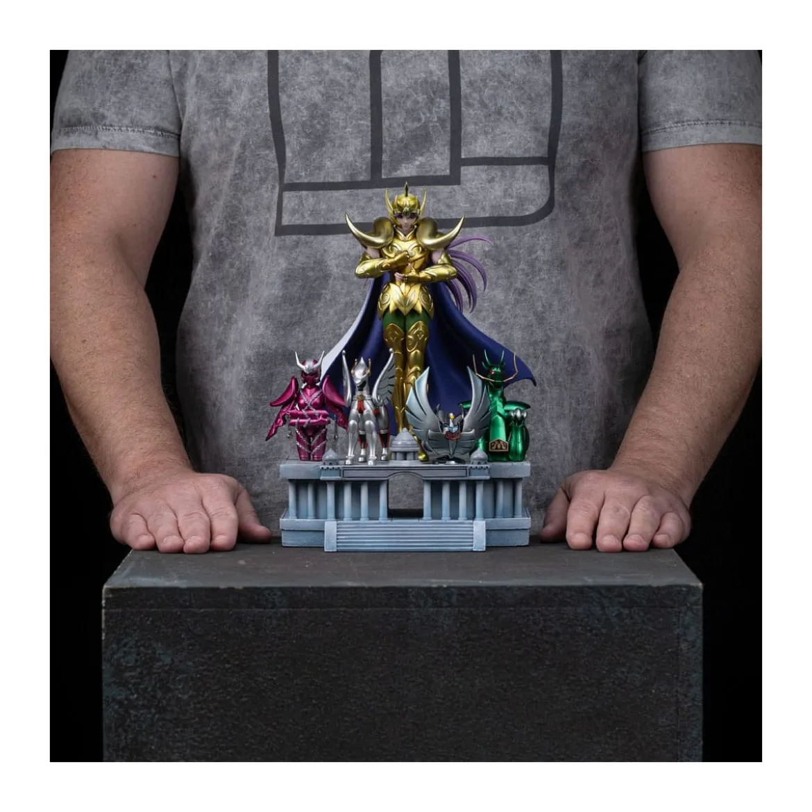 Iron Studios - Saint Seiya - Aries Mu Deluxe Art Scale 1/10 - Les Chevaliers du Zodiaque
