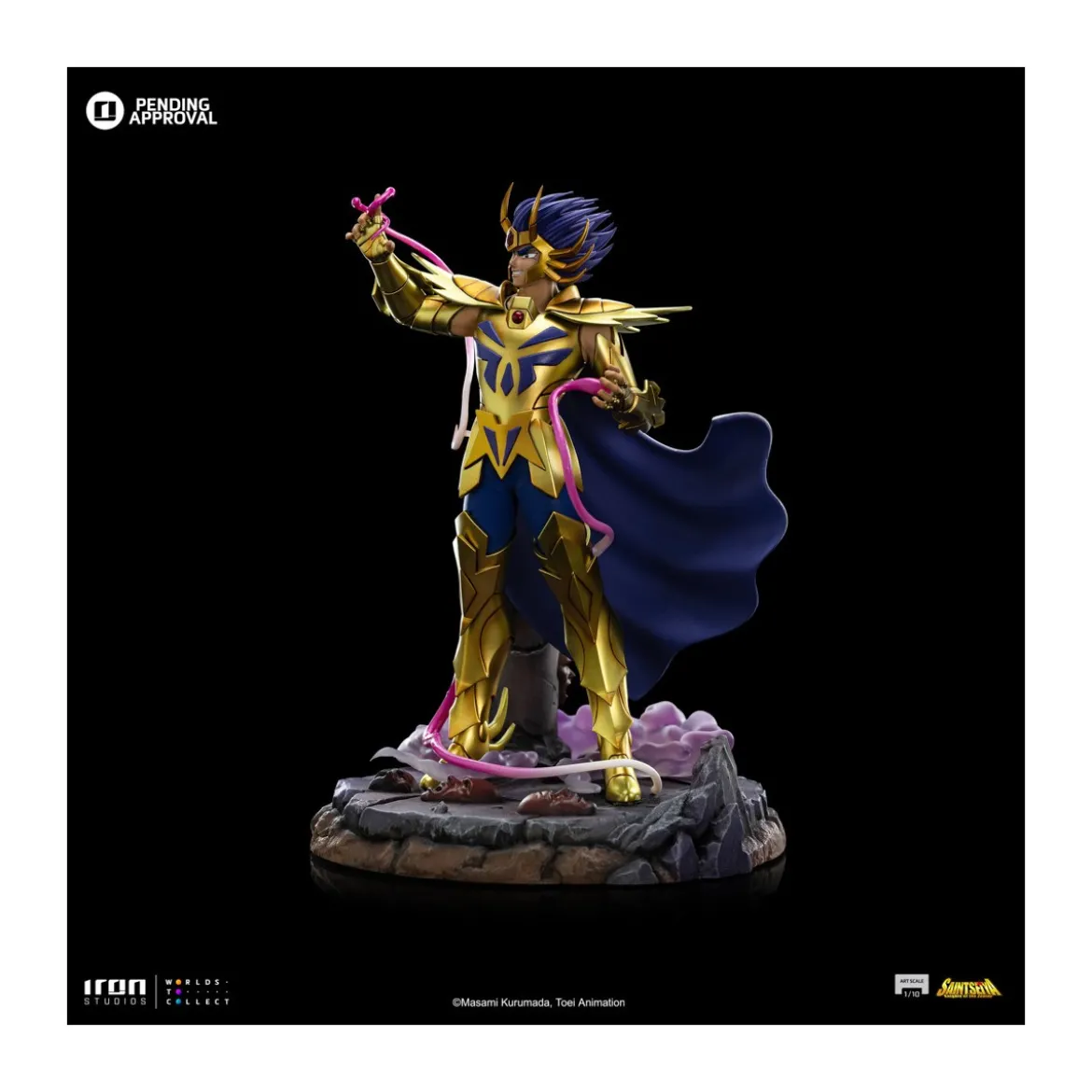 Iron Studios - Saint Seiya - Cancer Deathmask BDS Art Scale 1/10 - Les Chevaliers du Zodiaque