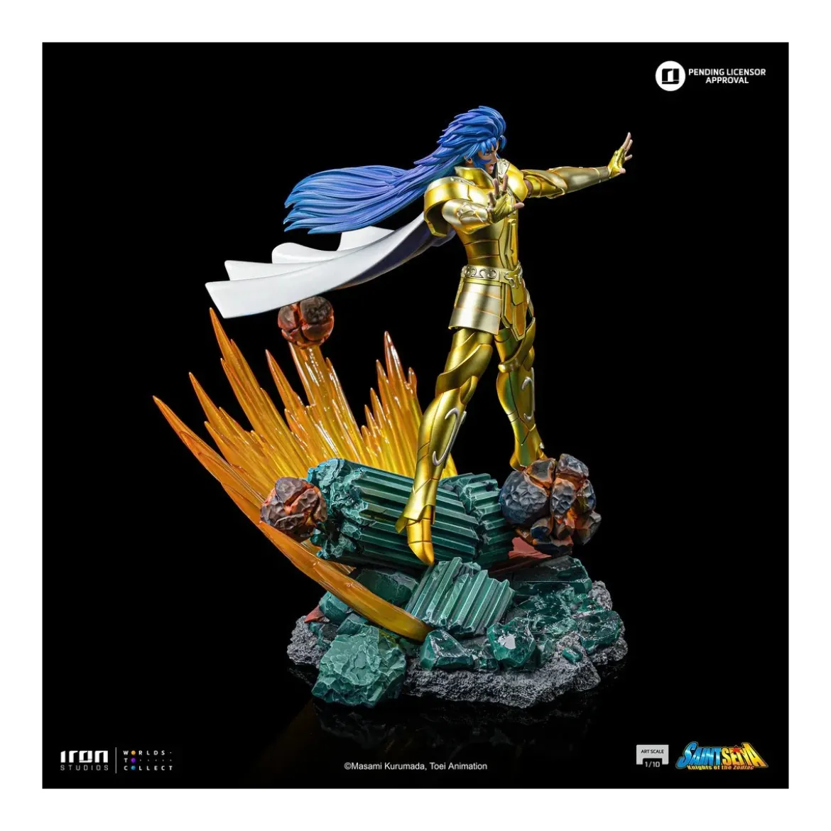 Iron Studios - Saint Seiya - Gemini Saga Art Scale 1/10 - Les Chevaliers du Zodiaque
