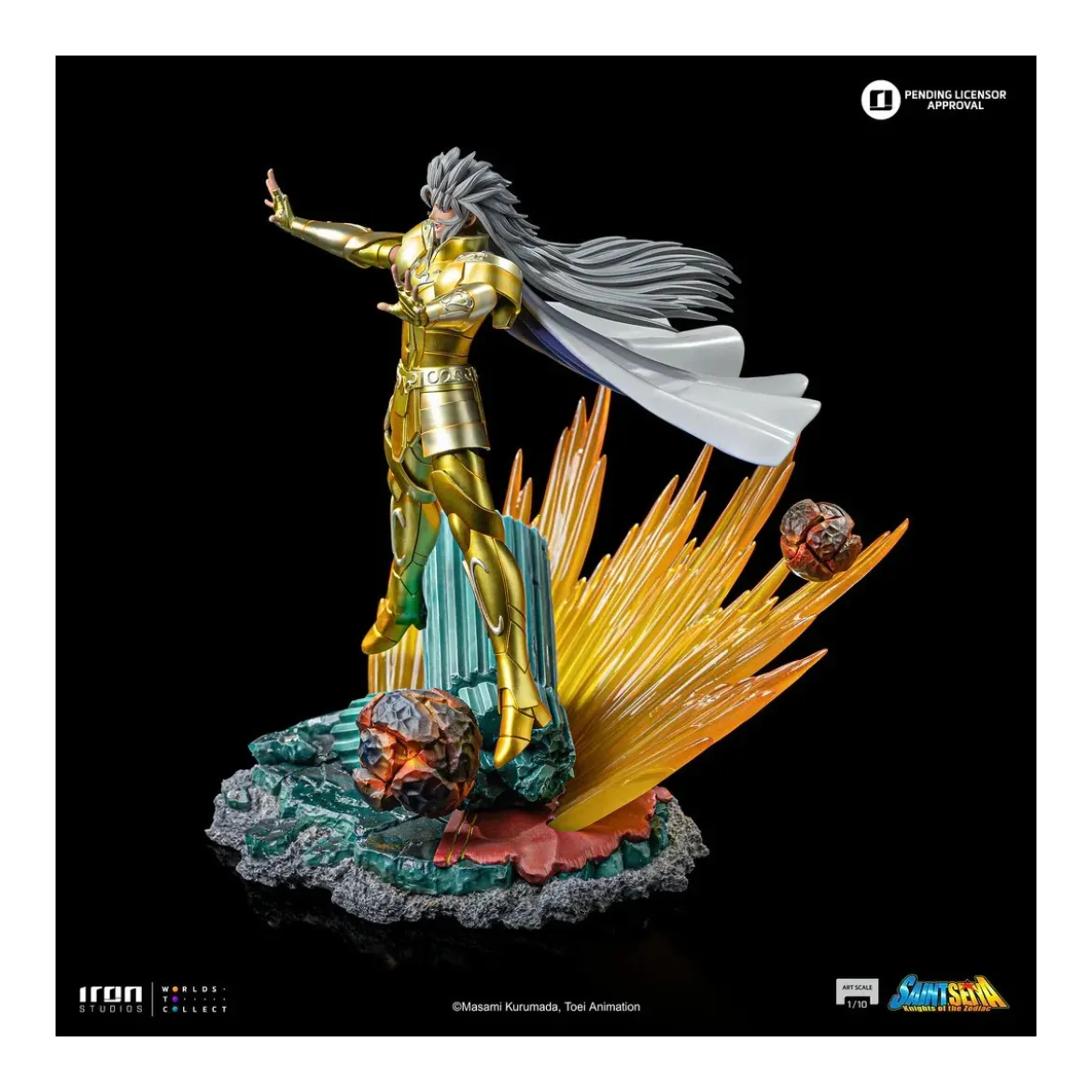 Iron Studios - Saint Seiya - Gemini Saga Art Scale 1/10 - Les Chevaliers du Zodiaque