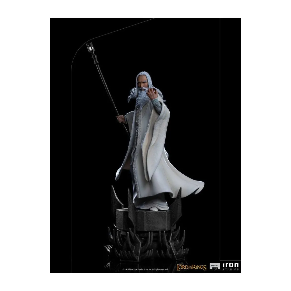 Iron Studios - Saruman - Saroumane - Le Seigneur des Anneaux - LOTR statue BDS Art Scale 1/10