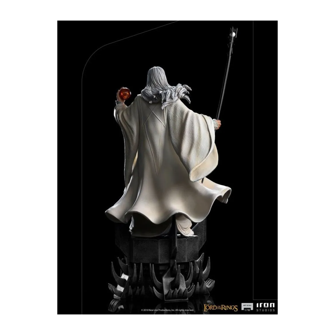 Iron Studios - Saruman - Saroumane - Le Seigneur des Anneaux - LOTR statue BDS Art Scale 1/10