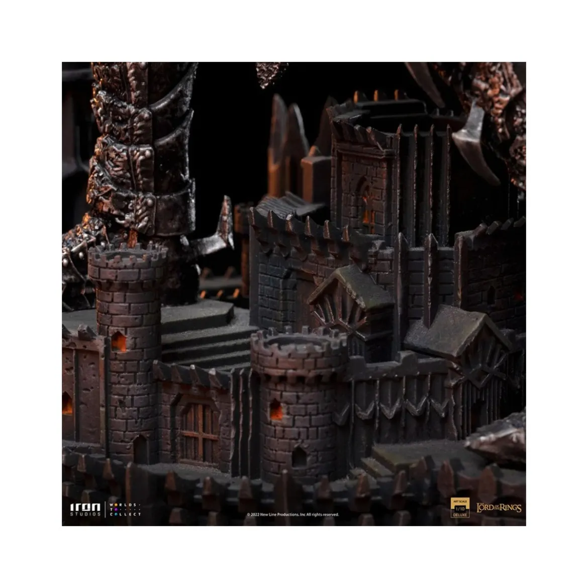 IRON STUDIOS - SAURON - Deluxe Art Scale 1/10 - The Lord Of The Rings