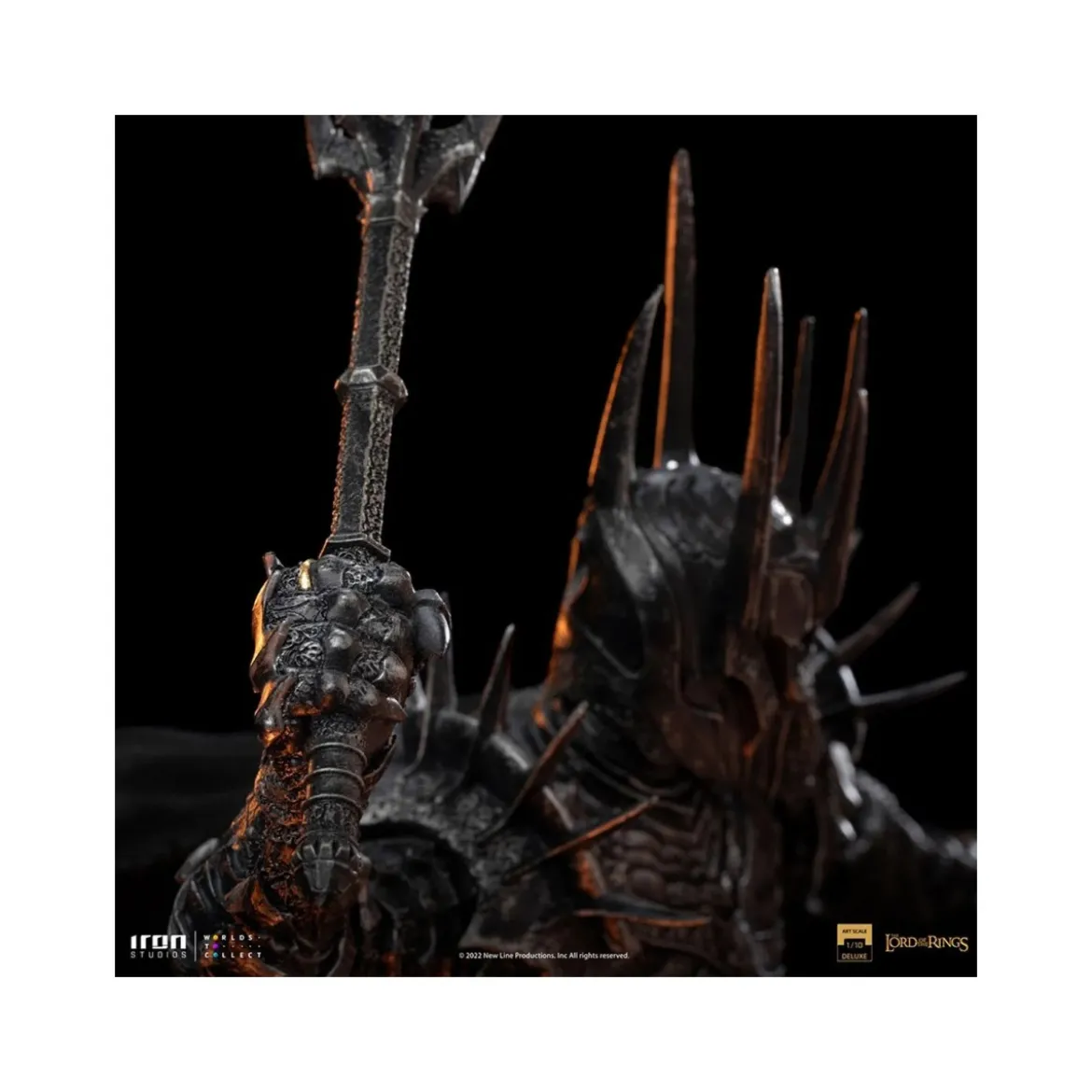 IRON STUDIOS - SAURON - Deluxe Art Scale 1/10 - The Lord Of The Rings