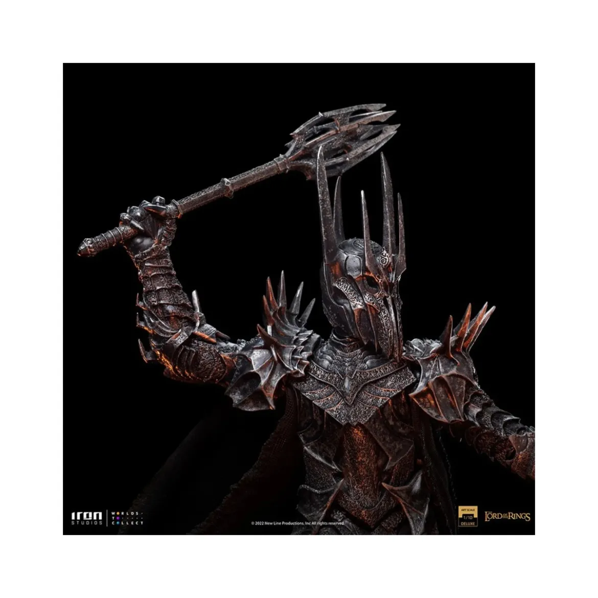 IRON STUDIOS - SAURON - Deluxe Art Scale 1/10 - The Lord Of The Rings