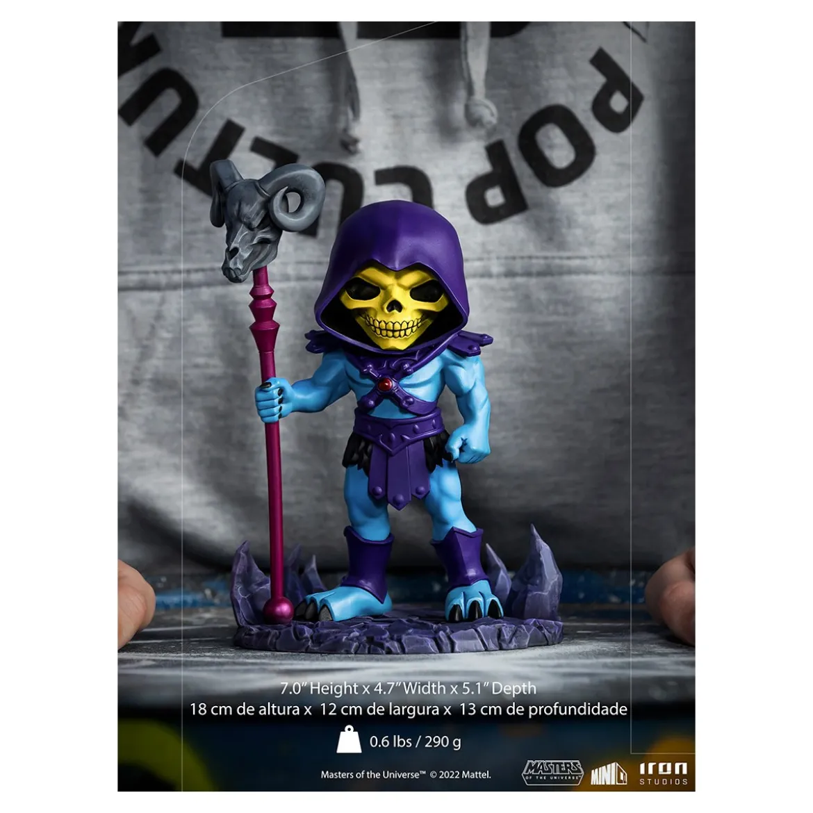Iron Studios - SKELETOR - Les Maitres de l'Univers figurine Mini Co. PVC