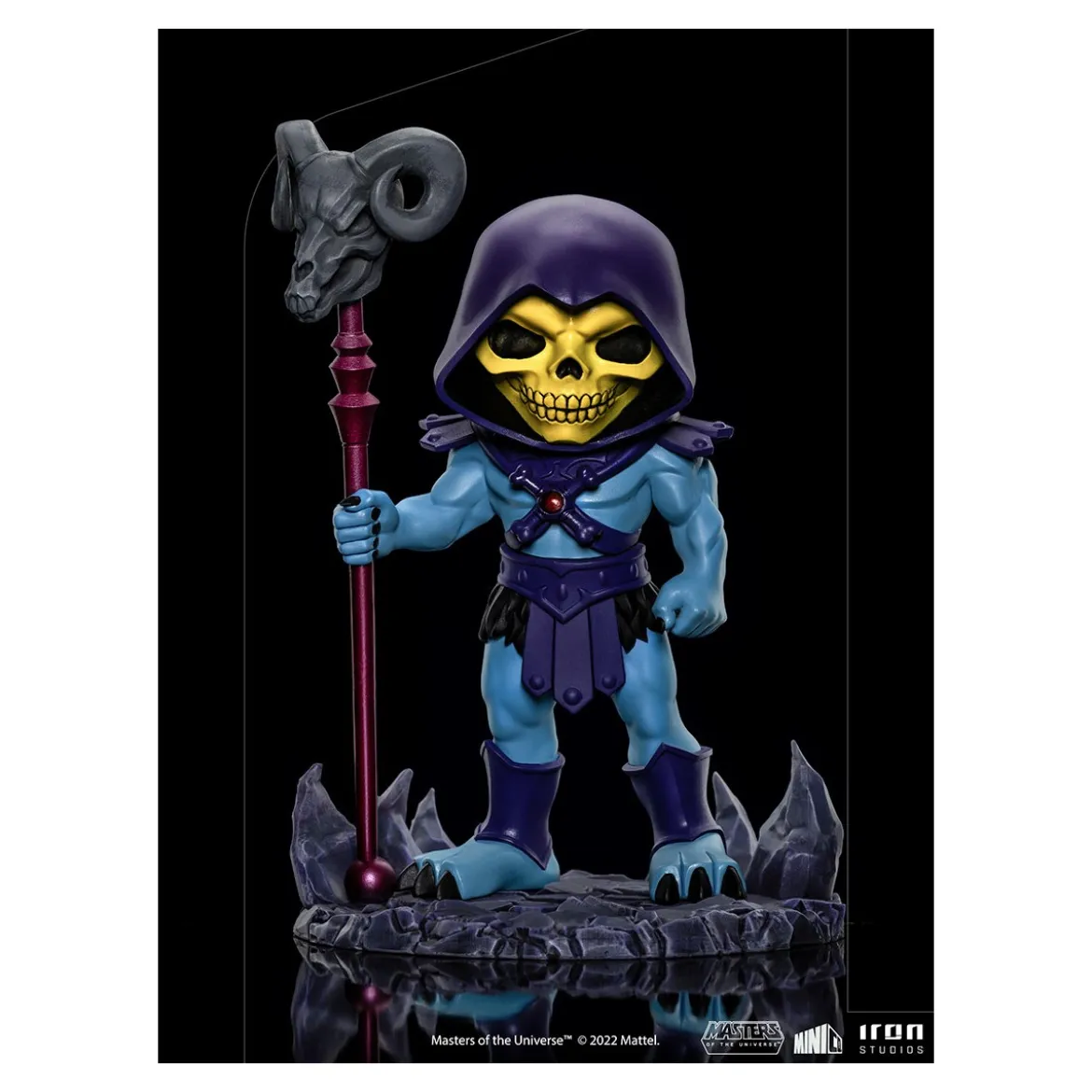 Iron Studios - SKELETOR - Les Maitres de l'Univers figurine Mini Co. PVC