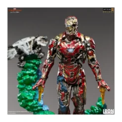 IRON STUDIOS - Spider-Man: Far From Home - Iron Man Illusion - BDS Art Scale Deluxe 1/10