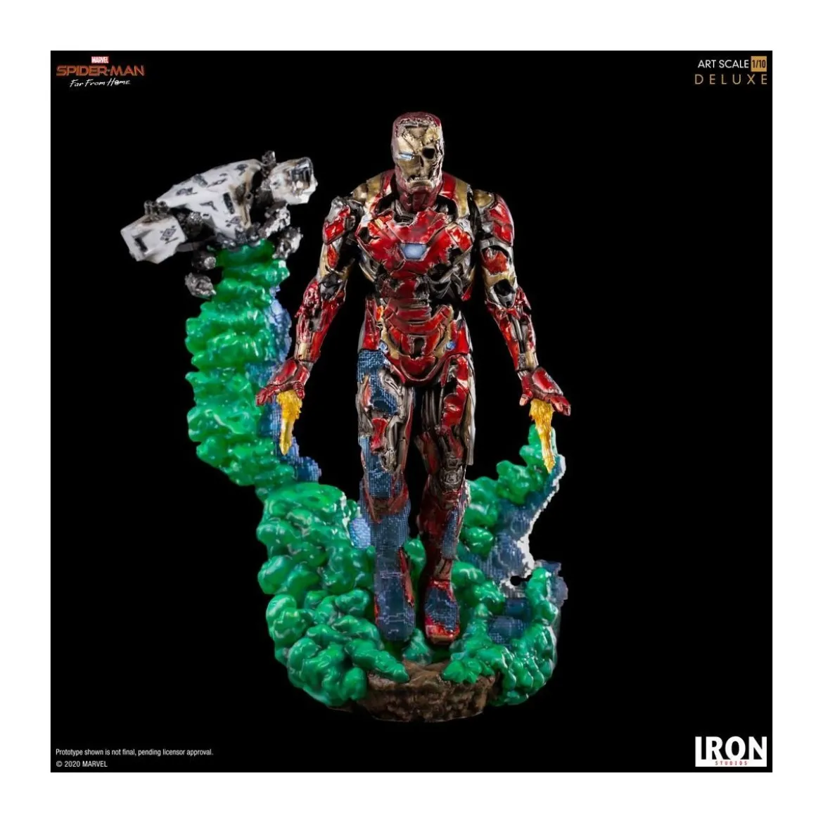 IRON STUDIOS - Spider-Man: Far From Home - Iron Man Illusion - BDS Art Scale Deluxe 1/10