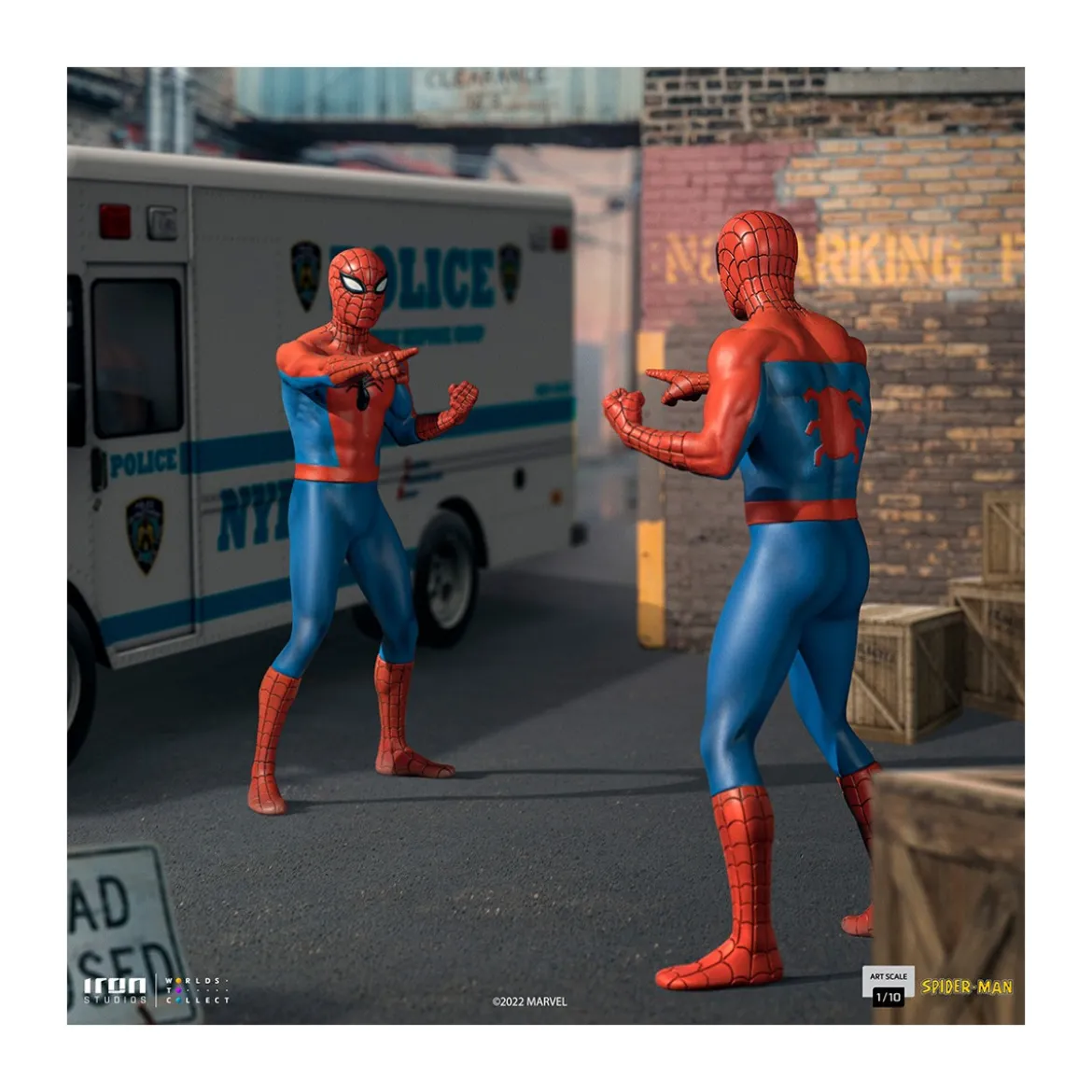 Iron Studios - Spider-Man 60s Animated Serie BDS Scale 1/10