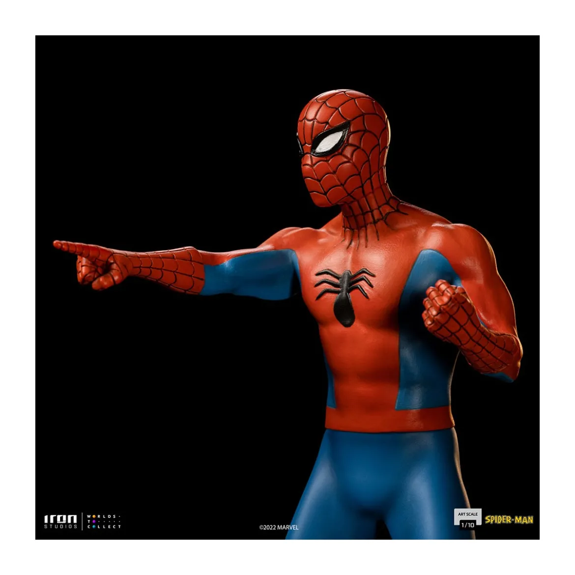 Iron Studios - Spider-Man 60s Animated Serie BDS Scale 1/10