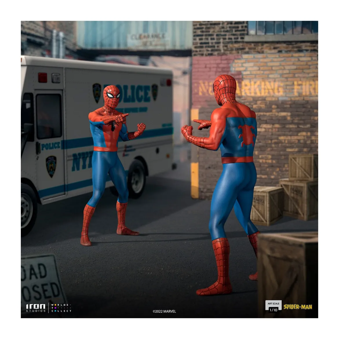 Iron Studios - Spider-Man 60s Animated Serie BDS Scale 1/10