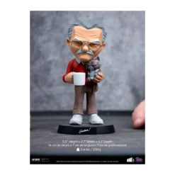 Iron Studios - Stan Lee figurine with Grumpy cat - Mini Co.