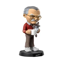 Iron Studios - Stan Lee figurine with Grumpy cat - Mini Co.