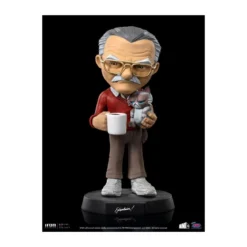 Iron Studios - Stan Lee figurine with Grumpy cat - Mini Co.