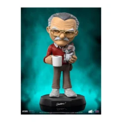 Iron Studios - Stan Lee figurine with Grumpy cat - Mini Co.