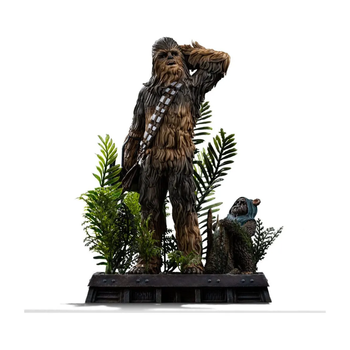 Iron Studios Star Wars - Chewbacca and Tokkat Art Scale 1/10 - Return of the Jedi