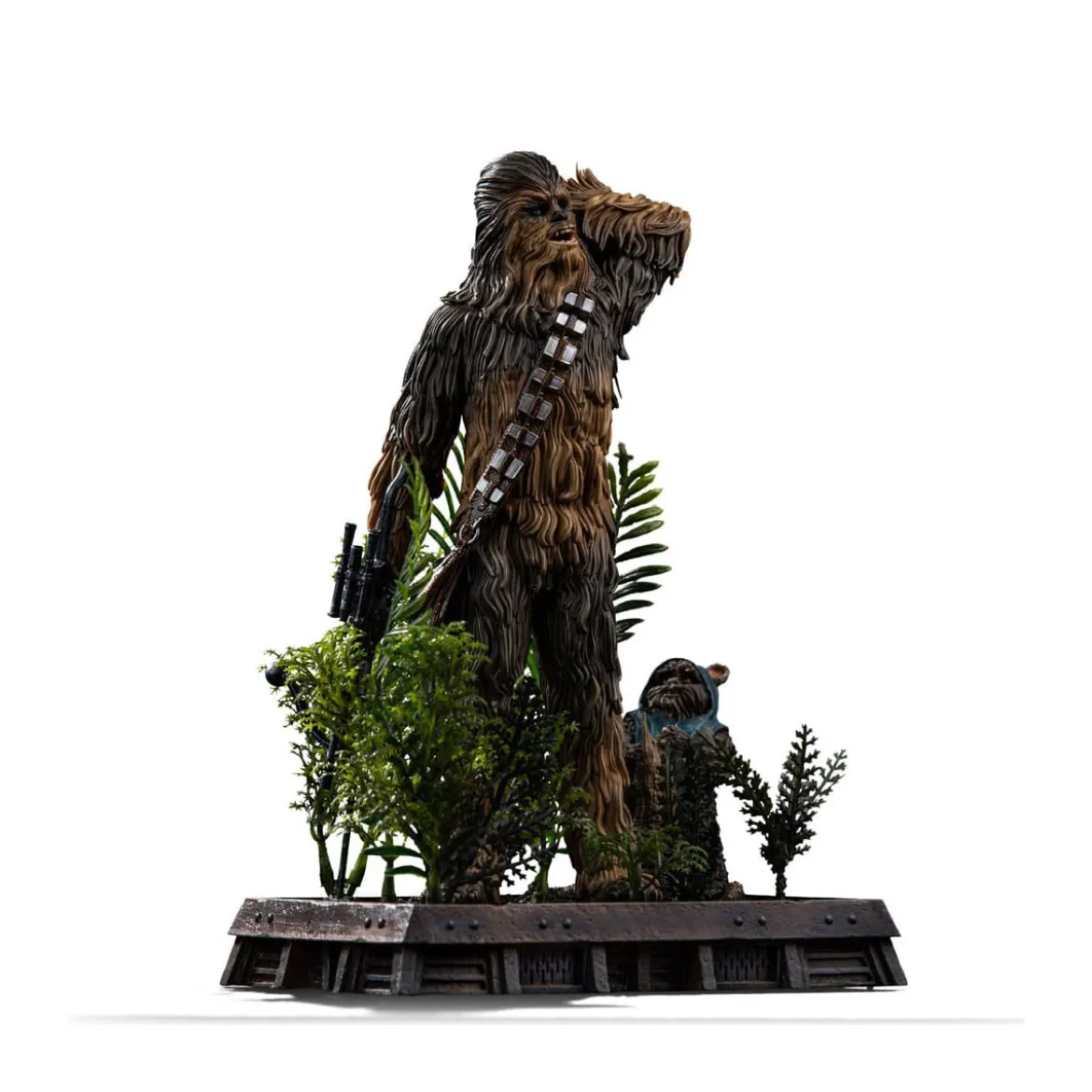 Iron Studios Star Wars - Chewbacca and Tokkat Art Scale 1/10 - Return of the Jedi