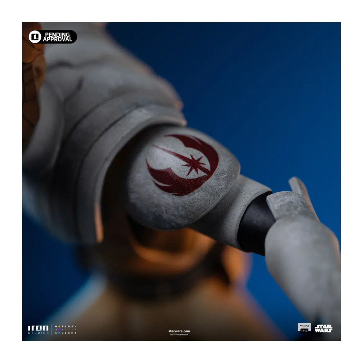Iron Studios Star Wars Clone Wars - Obi-Wan Kenobi Art Scale 1/10