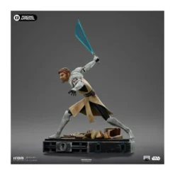 Iron Studios Star Wars Clone Wars - Obi-Wan Kenobi Art Scale 1/10