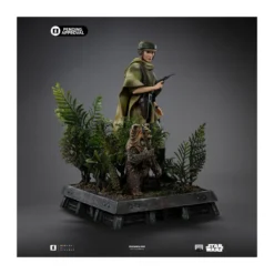 Iron Studios Star Wars - Leia and Wicket Art Scale 1/10 - Return of the Jedi