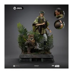 Iron Studios Star Wars - Leia and Wicket Art Scale 1/10 - Return of the Jedi