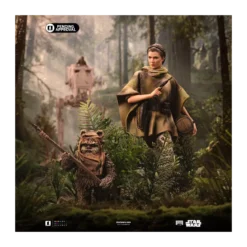 Iron Studios Star Wars - Leia and Wicket Art Scale 1/10 - Return of the Jedi