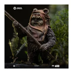 Iron Studios Star Wars - Leia and Wicket Art Scale 1/10 - Return of the Jedi
