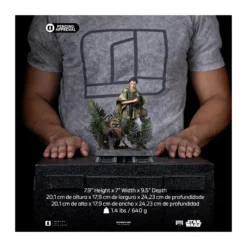 Iron Studios Star Wars - Leia and Wicket Art Scale 1/10 - Return of the Jedi