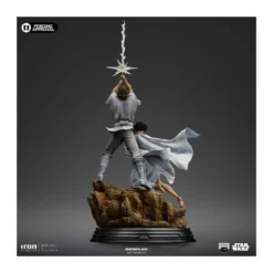 Iron Studios Star Wars - Luke & Leia Movie Poster - Deluxe Art Scale 1/10