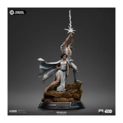 Iron Studios Star Wars - Luke & Leia Movie Poster - Deluxe Art Scale 1/10