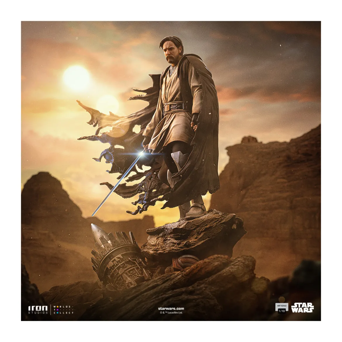 Iron Studios Star Wars - Obi-Wan Kenobi Art Scale 1/10 Signatures