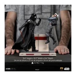IRON STUDIOS - Star Wars: Rogue One - Darth Vader Deluxe 1:10 Deluxe Art Scale - Star Wars