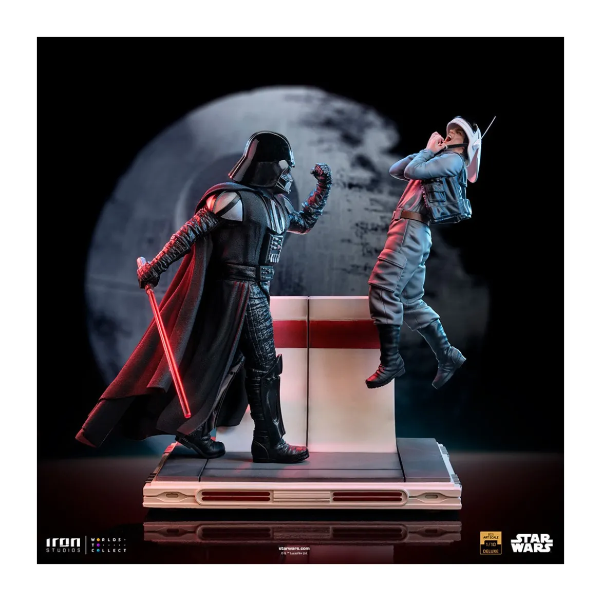 IRON STUDIOS - Star Wars: Rogue One - Darth Vader Deluxe 1:10 Deluxe Art Scale - Star Wars
