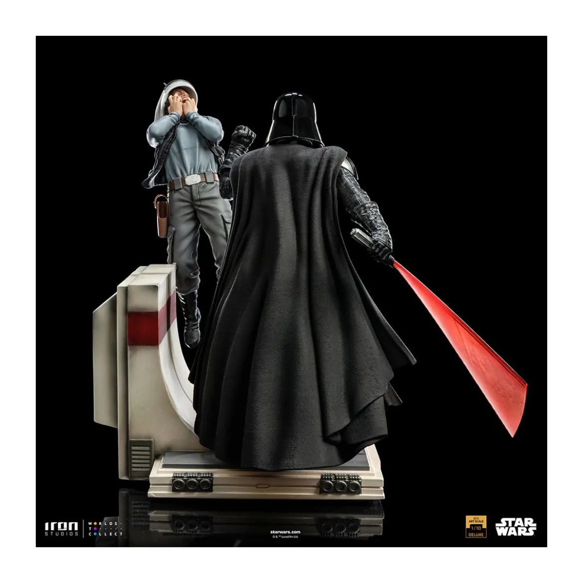 IRON STUDIOS - Star Wars: Rogue One - Darth Vader Deluxe 1:10 Deluxe Art Scale - Star Wars