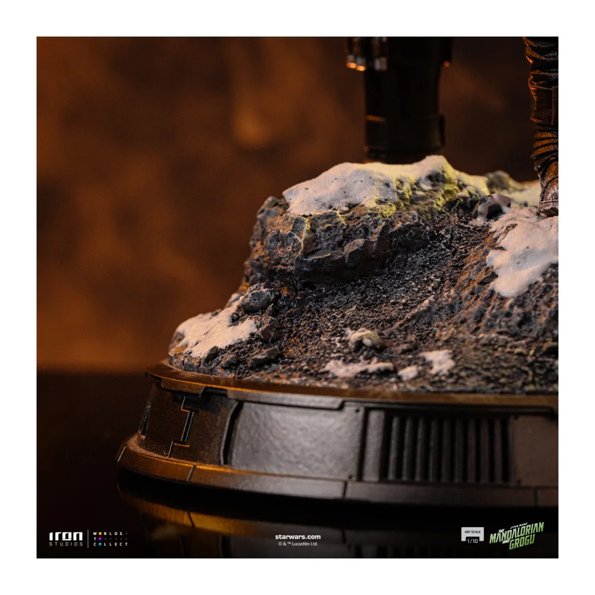 Iron Studios Star Wars - The Mandalorian and Grogu Art Scale 1/10 - The Mandalorian and Grogu Movie