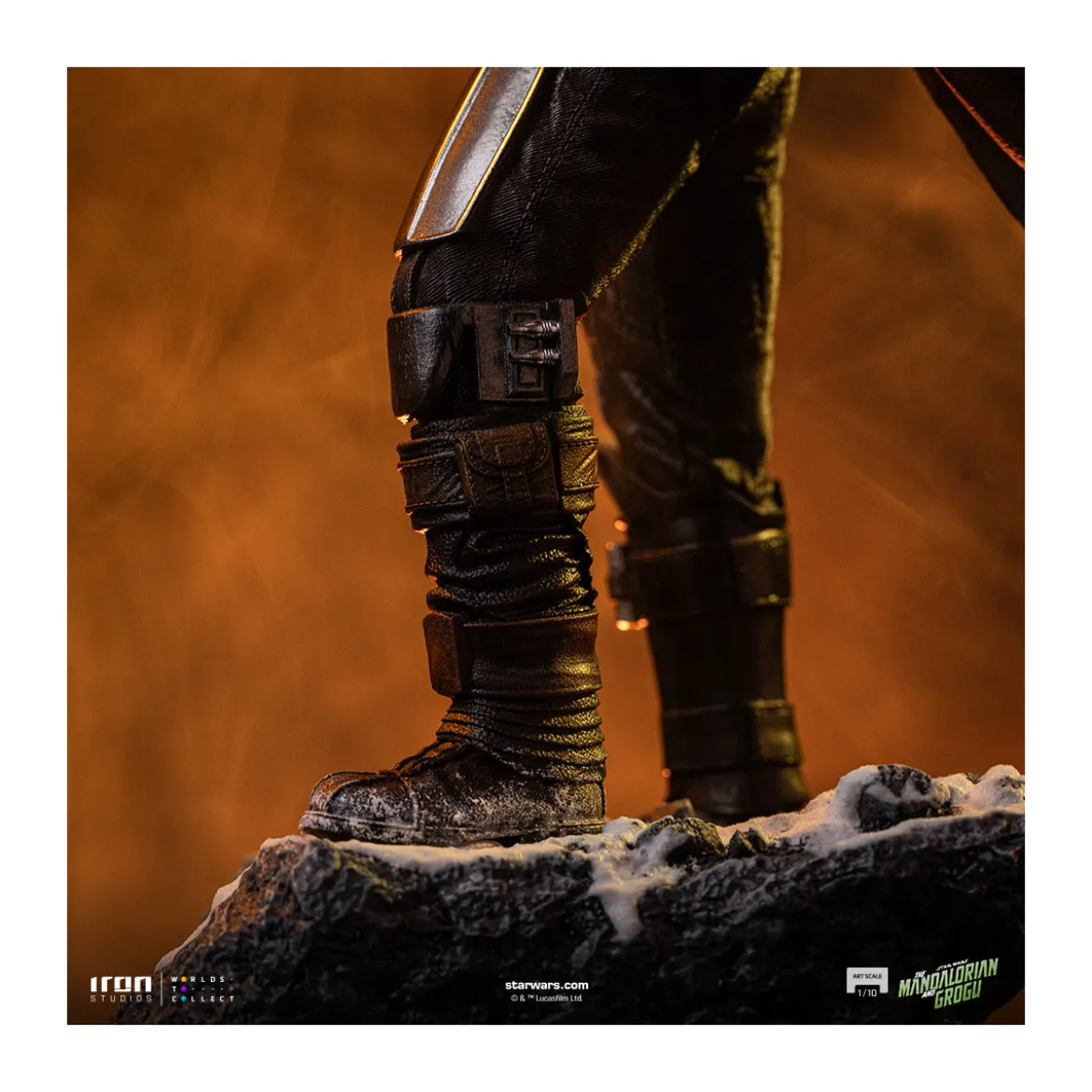 Iron Studios Star Wars - The Mandalorian and Grogu Art Scale 1/10 - The Mandalorian and Grogu Movie