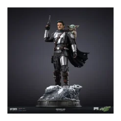 Iron Studios Star Wars - The Mandalorian and Grogu Art Scale 1/10 - The Mandalorian and Grogu Movie