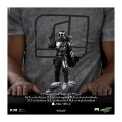 Iron Studios Star Wars - The Mandalorian and Grogu Art Scale 1/10 - The Mandalorian and Grogu Movie