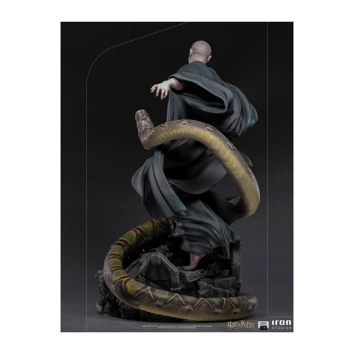 Iron Studios - Statue Legacy Replica 1/4 Voldemort & Nagini - Harry Potter - Occasion