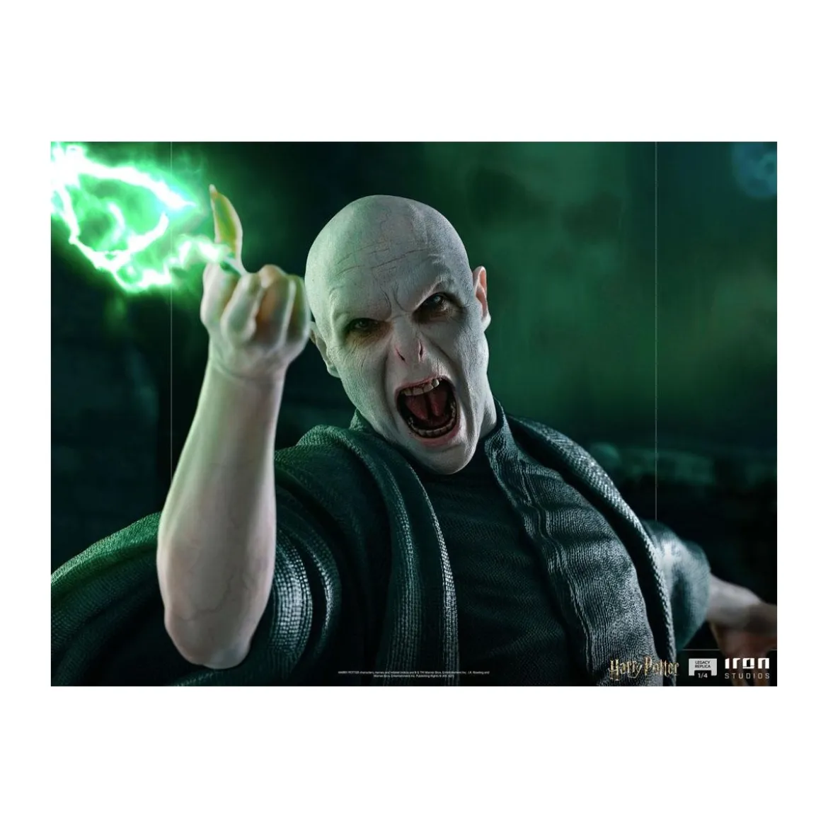 Iron Studios - Statue Legacy Replica 1/4 Voldemort & Nagini - Harry Potter - Occasion