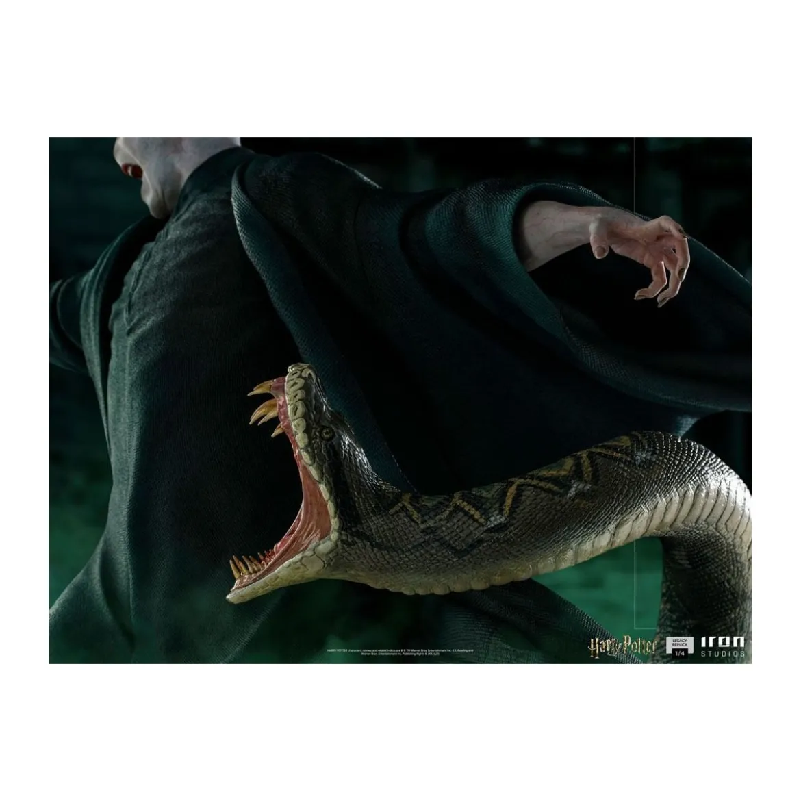 Iron Studios - Statue Legacy Replica 1/4 Voldemort & Nagini - Harry Potter - Occasion