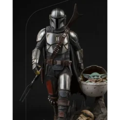 IRON STUDIOS - The mandalorian and Grogy Legacy Replica 1/4 - Star Wars Depot Vente