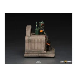 IRON STUDIOS - The Mandalorian - Deluxe Art Scale Boba Fett on Throne 1/10 - The Mandalorian
