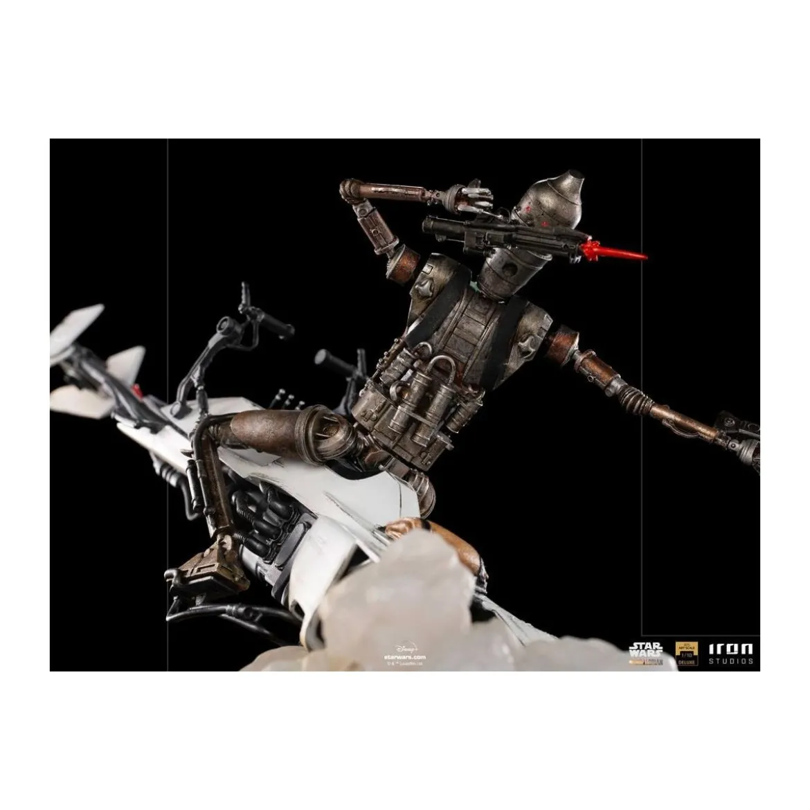 IRON STUDIOS - The Mandalorian - IG-11 & The Child Deluxe Art Scale 1/10 - Star Wars