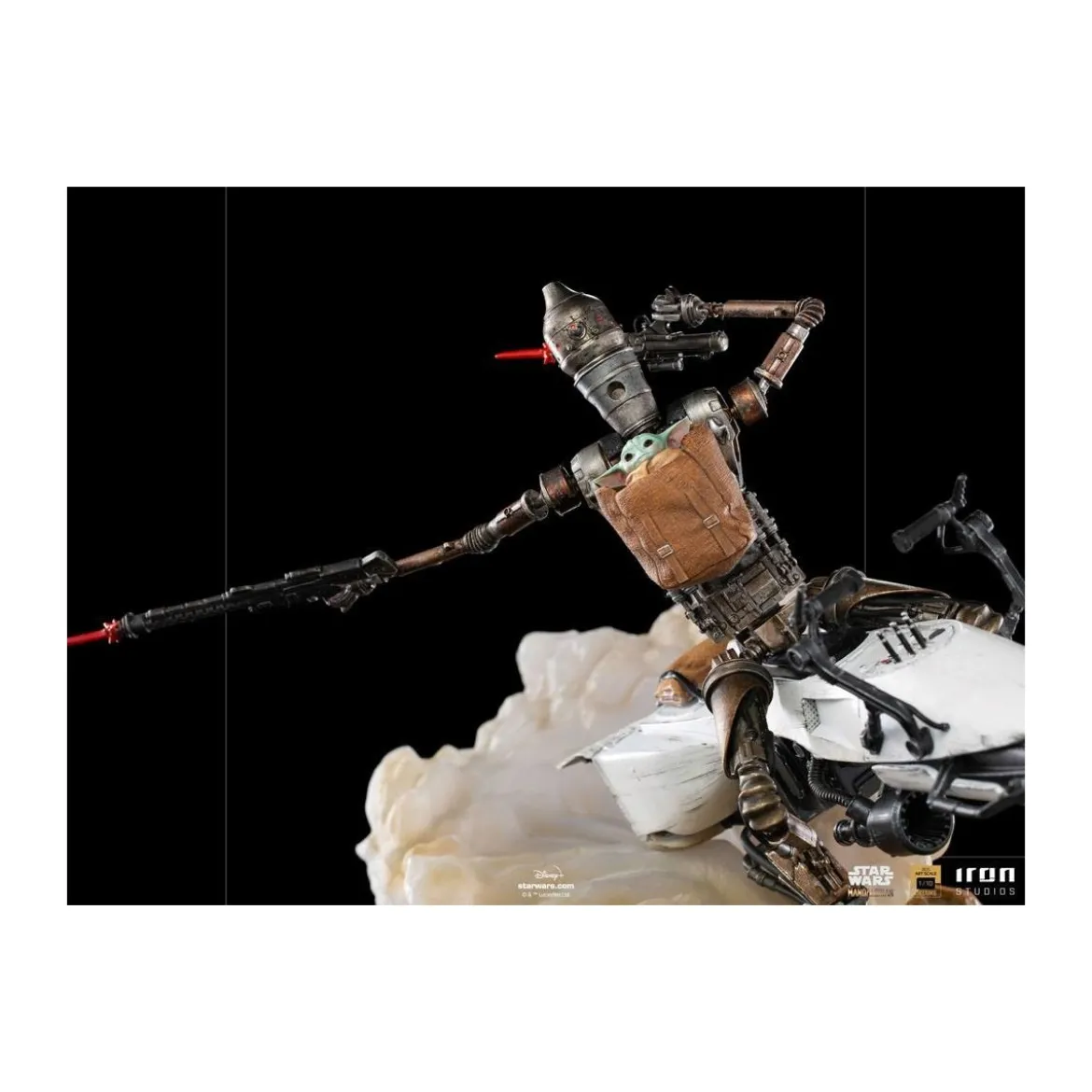 IRON STUDIOS - The Mandalorian - IG-11 & The Child Deluxe Art Scale 1/10 - Star Wars