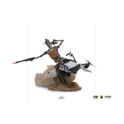 IRON STUDIOS - The Mandalorian - IG-11 & The Child Deluxe Art Scale 1/10 - Star Wars