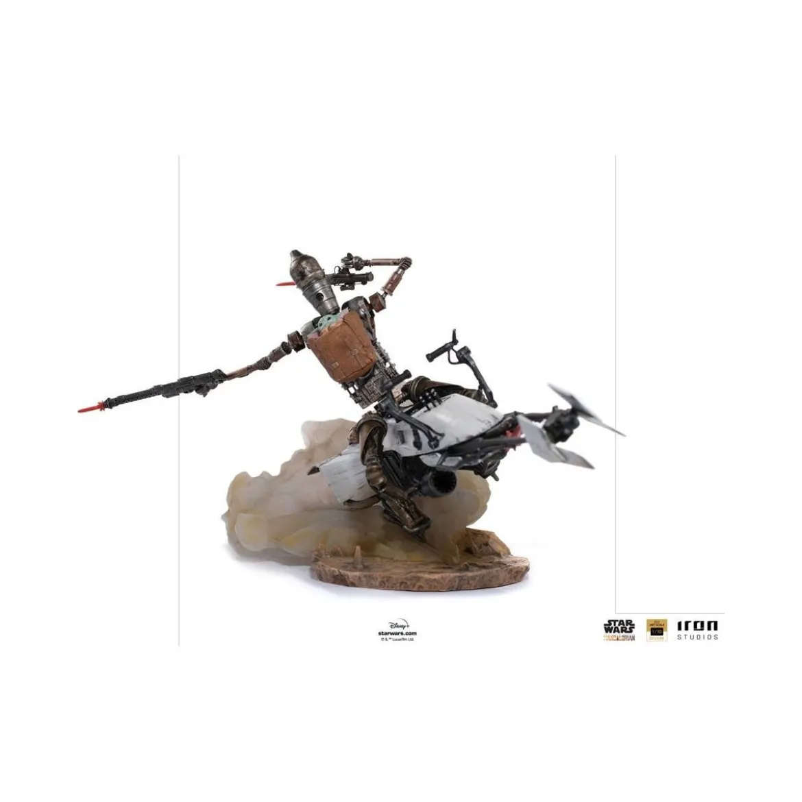 IRON STUDIOS - The Mandalorian - IG-11 & The Child Deluxe Art Scale 1/10 - Star Wars